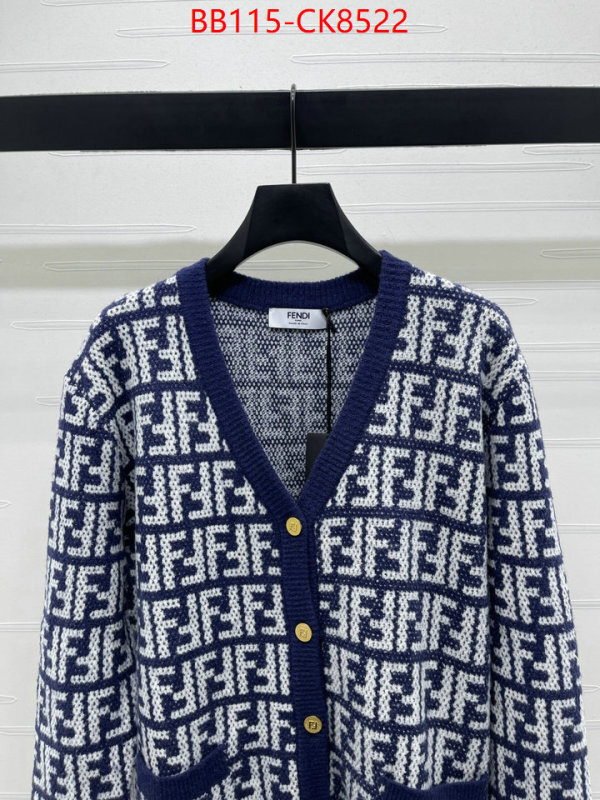 Clothing-Fendi ID: CK8522 $: 115USD