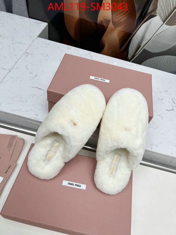 Women Shoes-Miu Miu what 1:1 replica ID: SM3043 $: 119USD