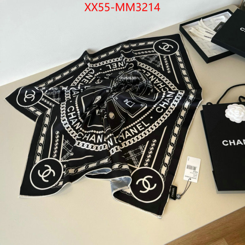 Scarf-Chanel best website for replica ID: MM3214 $: 55USD