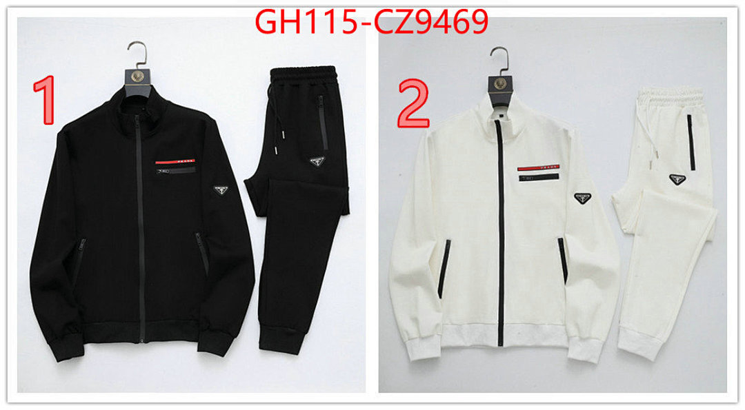 Clothing Set-Prada ID: CZ9469 $: 135USD