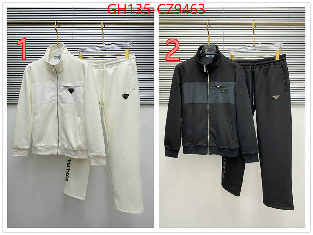 Clothing Set-Prada ID: CZ9463 $: 135USD