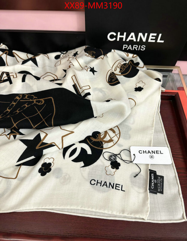 Scarf-Chanel replica best ID: MM3190 $: 89USD