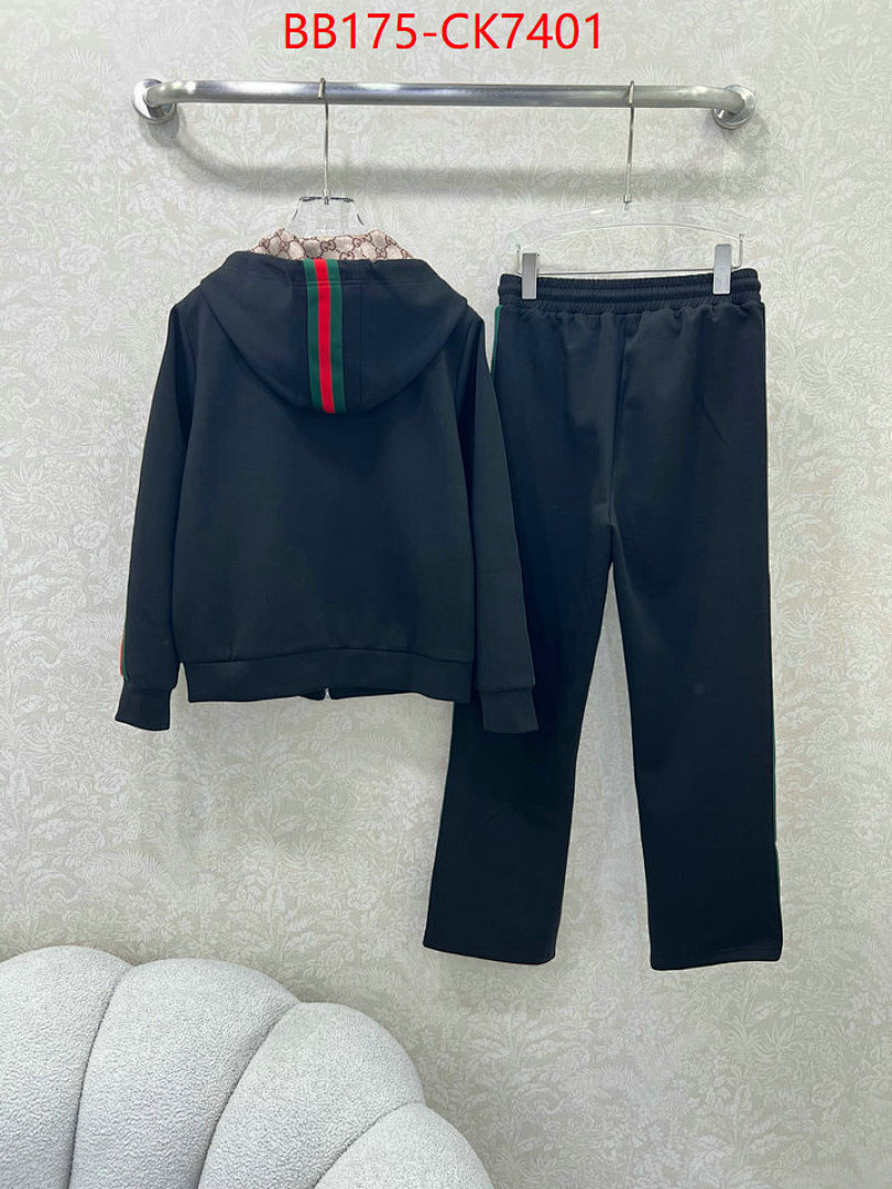 Clothing Set-Gucci ID: CK7401 $: 175USD