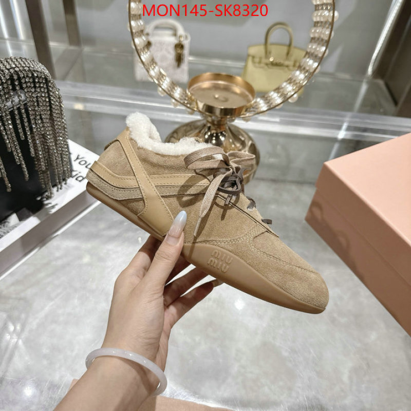 Women Shoes-Miu Miu what best replica sellers ID: SK8320 $: 145USD