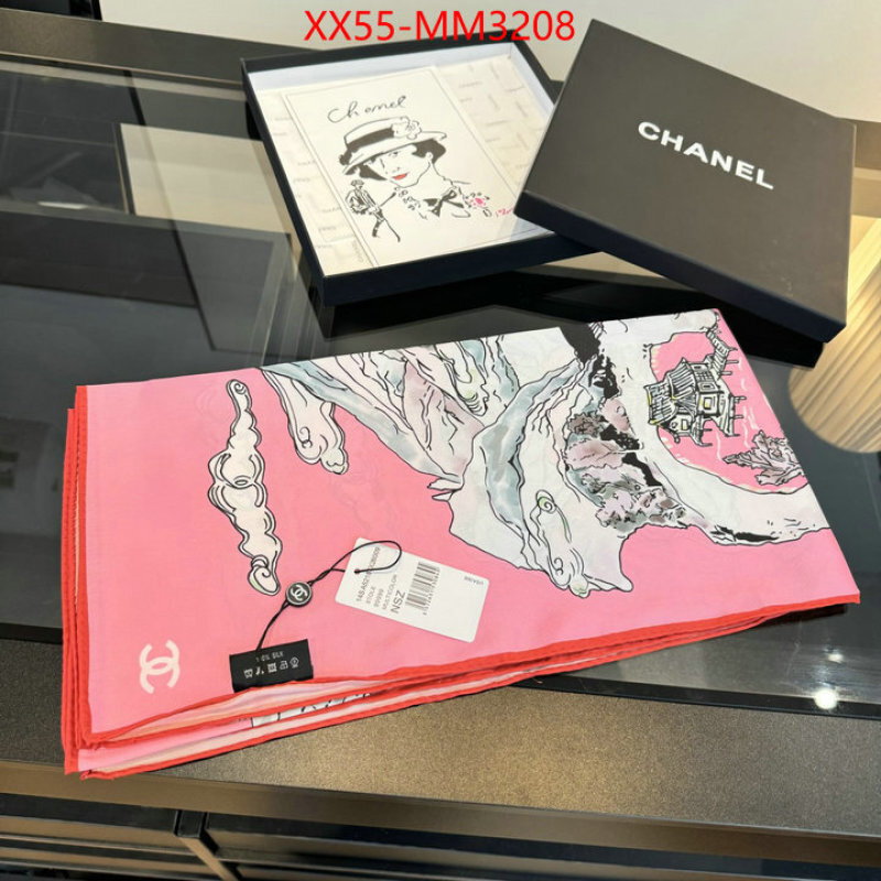 Scarf-Chanel buy 1:1 ID: MM3208 $: 55USD