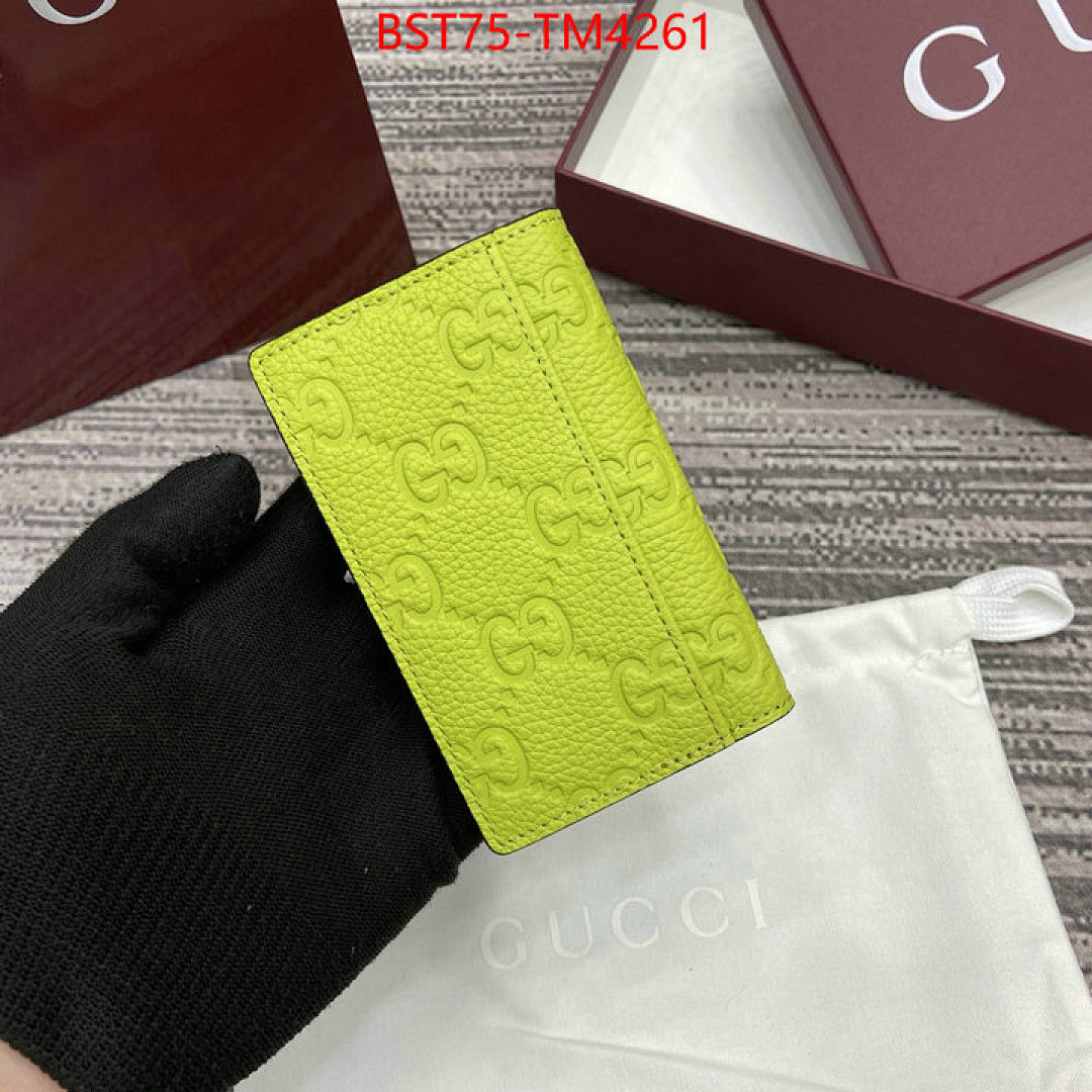 Gucci Bags(TOP)-Wallet- ID: TM4261 $: 75USD,