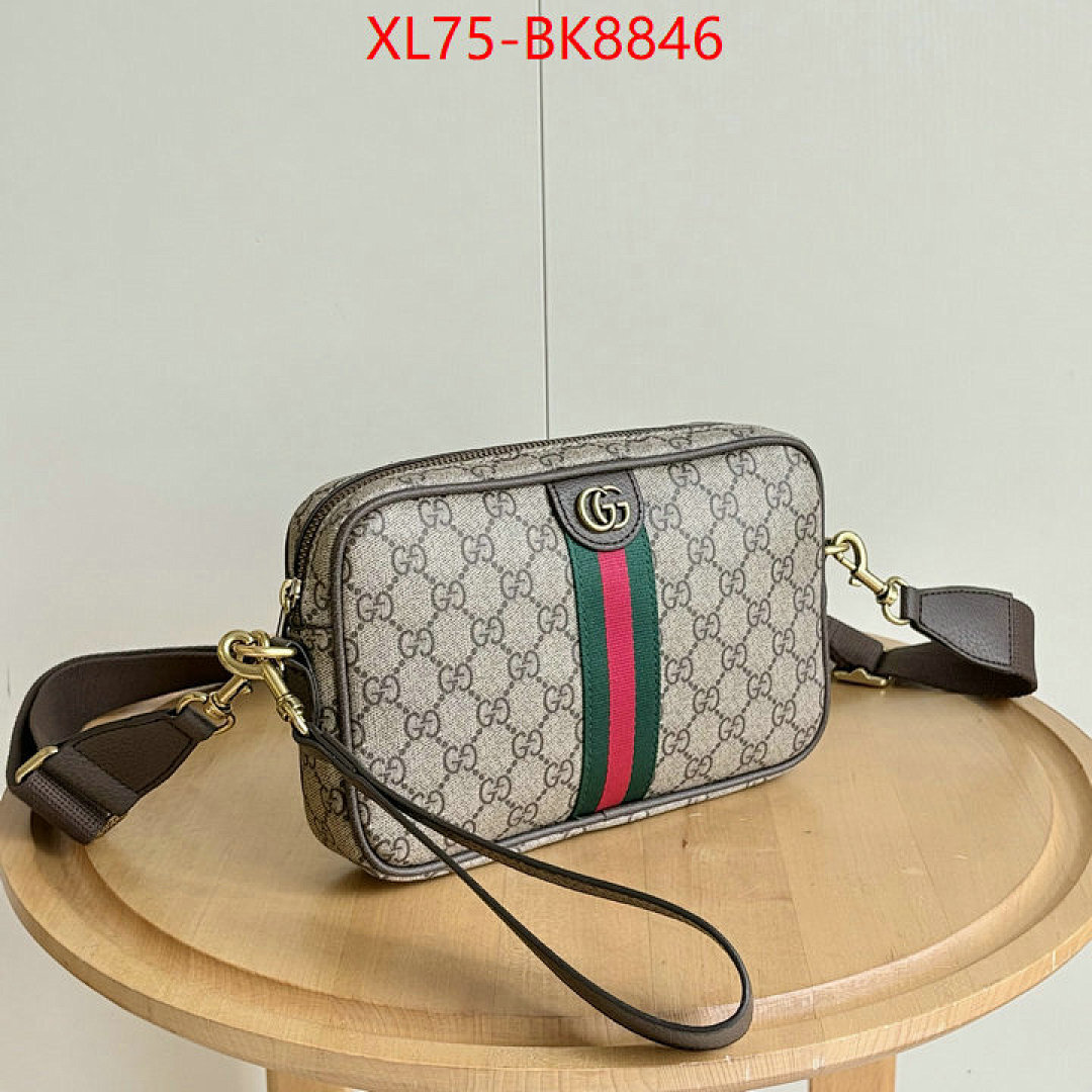 Gucci Bags(4A)-Crossbody- ID: BK8846 $: 75USD,