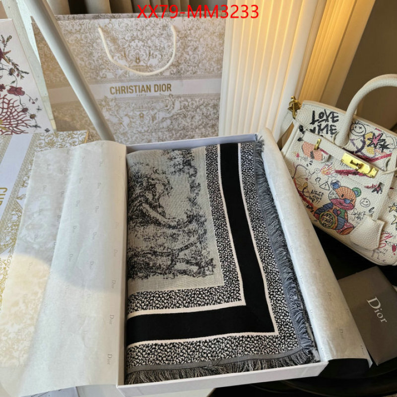 Scarf-Dior fashion replica ID: MM3233 $: 79USD