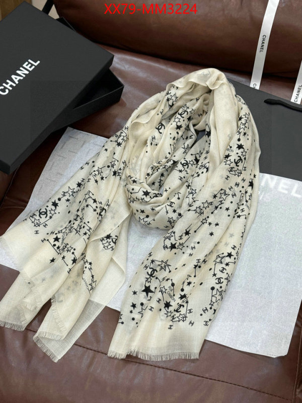 Scarf-Chanel shop ID: MM3224 $: 79USD