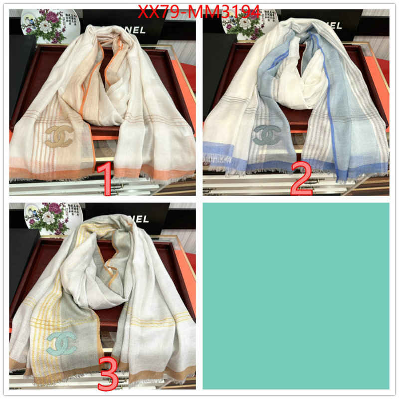 Scarf-Chanel first copy ID: MM3194 $: 79USD