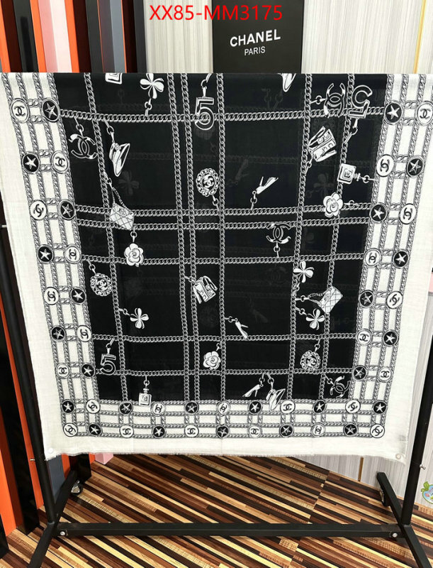 Scarf-Chanel high quality online ID: MM3175 $: 85USD