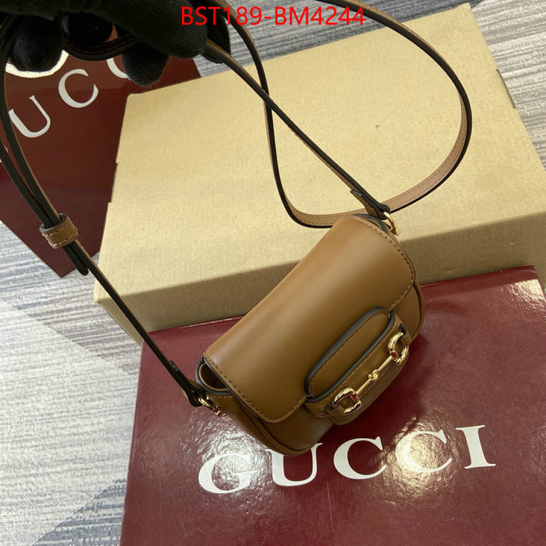 Gucci Bags(TOP)-Horsebit- ID: BM4244 $: 189USD,