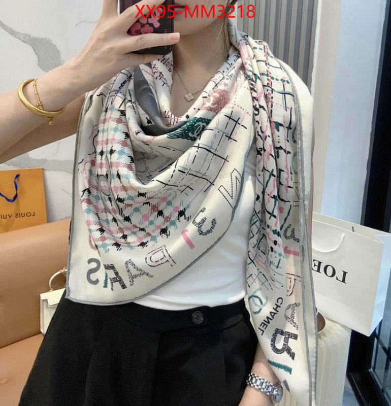 Scarf-Chanel replicas ID: MM3218 $: 95USD