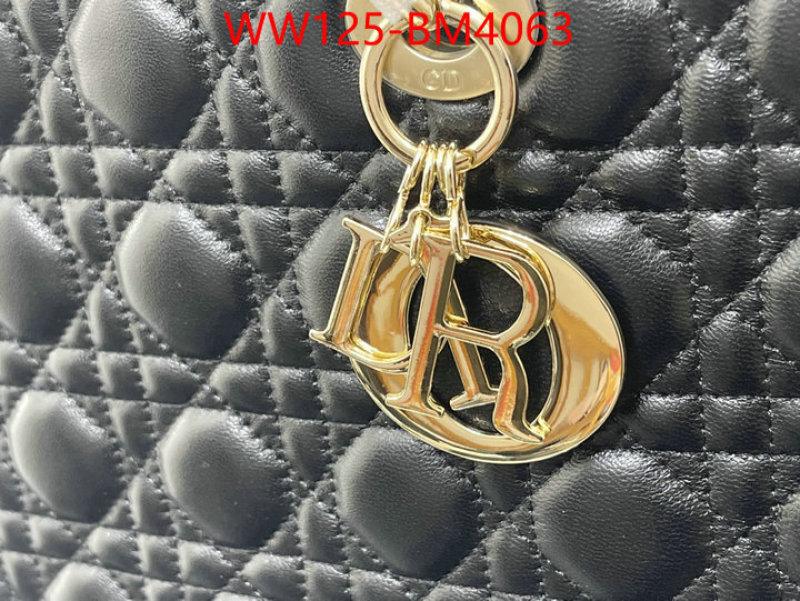 Dior Bags(4A)-Lady- ID: BM4063 $: 125USD,