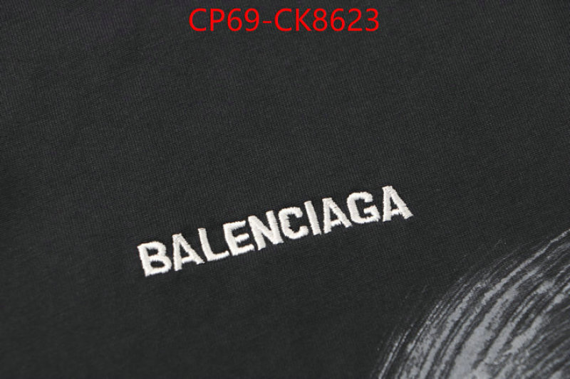 Clothing-Balenciaga ID: CK8623 $: 69USD