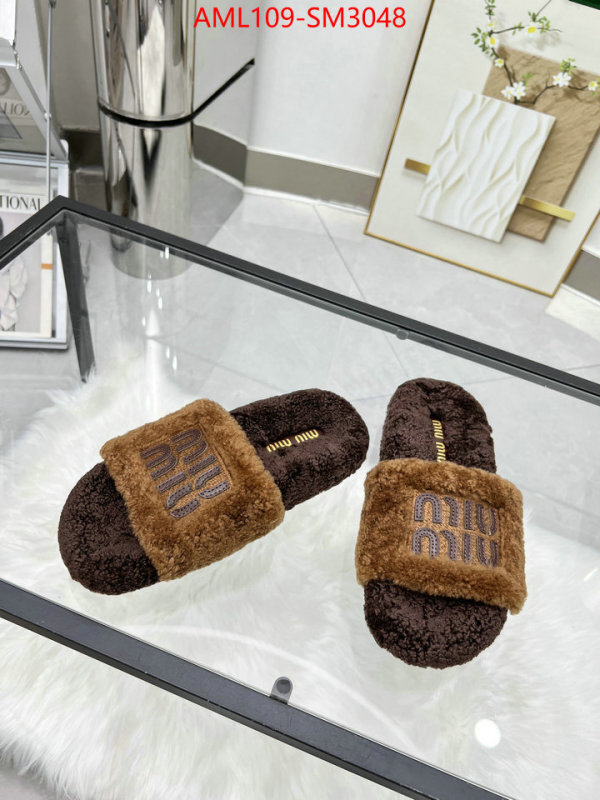 Women Shoes-Miu Miu high quality 1:1 replica ID: SM3048 $: 109USD