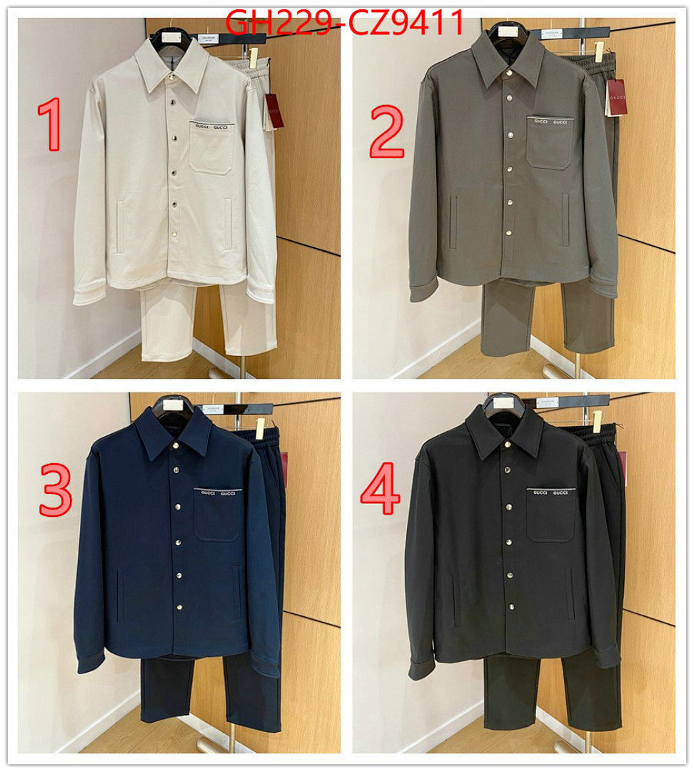 Clothing Set-Gucci ID: CZ9411 $: 229USD