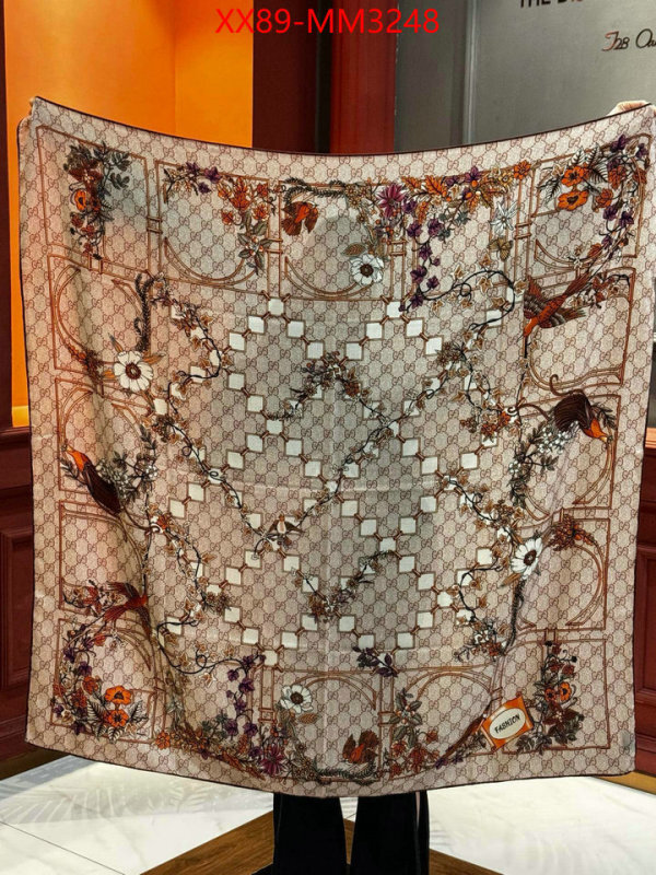 Scarf-Gucci the best quality replica ID: MM3248 $: 89USD