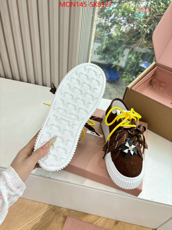 Women Shoes-Miu Miu aaaaa replica ID: SK8327 $: 145USD