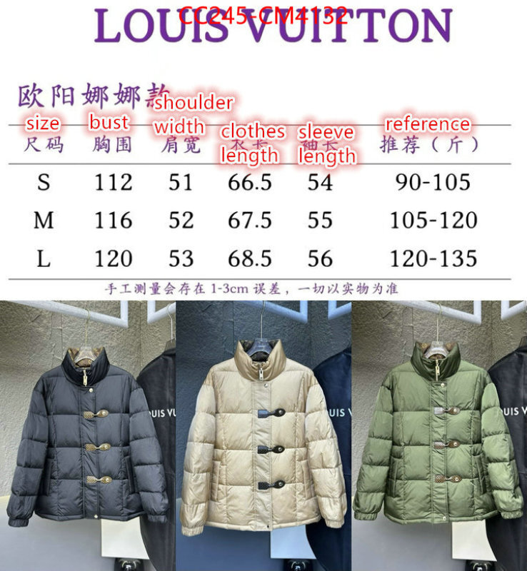 Down jacket Women-LV ID: CM4132 $: 245USD