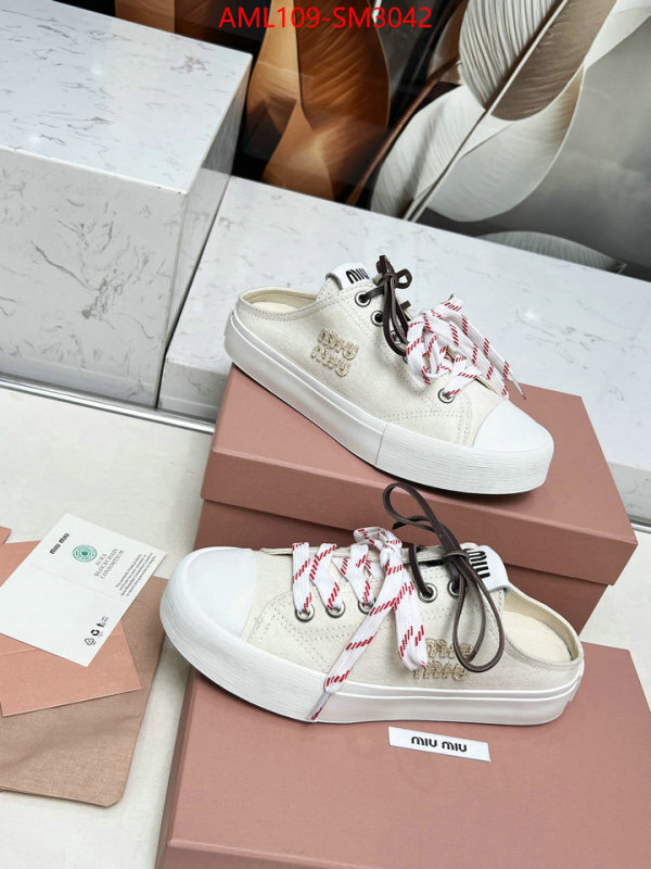 Women Shoes-Miu Miu top quality ID: SM3042 $: 109USD