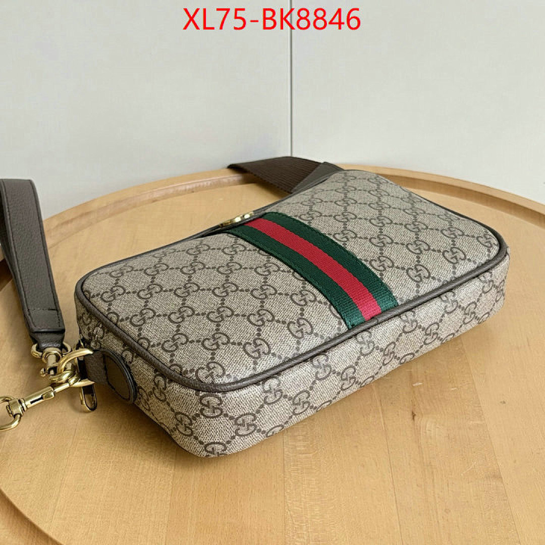 Gucci Bags(4A)-Crossbody- ID: BK8846 $: 75USD,