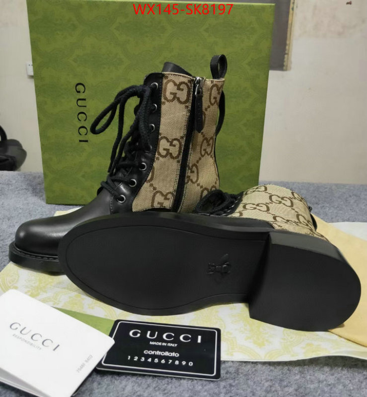 Women Shoes-Gucci the top ultimate knockoff ID: SK8197 $: 145USD