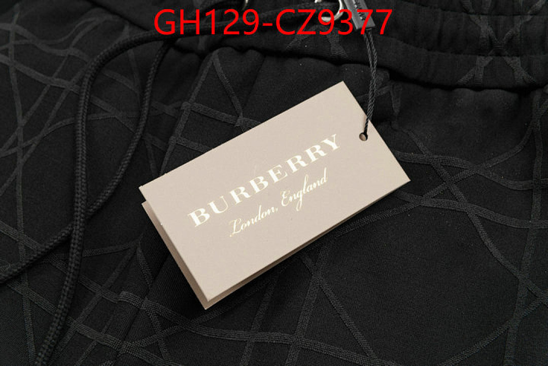 Clothing Set-Burberry ID: CZ9377 $: 129USD