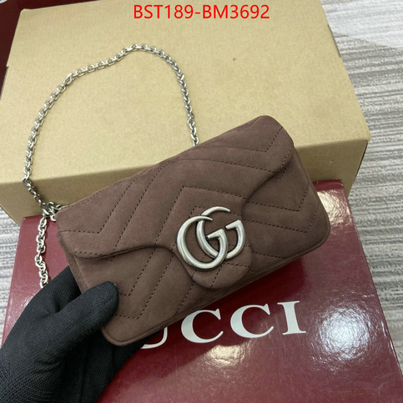 Gucci Bags(TOP)-Marmont ID: BM3692 $: 189USD,