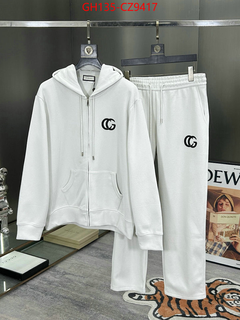 Clothing Set-Gucci ID: CZ9417 $: 135USD