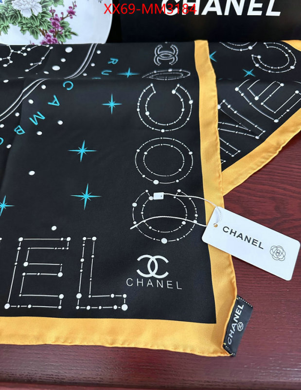 Scarf-Chanel high quality designer replica ID: MM3184 $: 69USD
