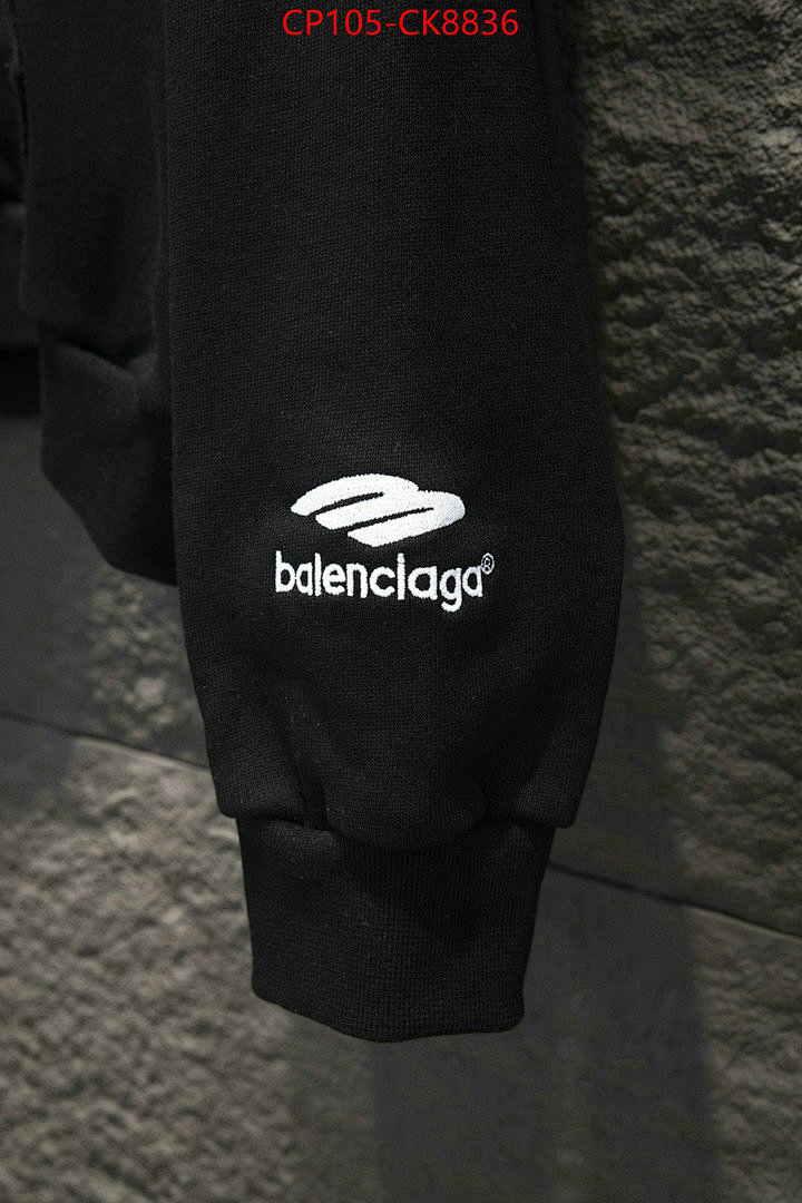 Clothing-Balenciaga ID: CK8836 $: 105USD