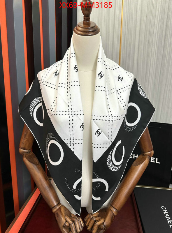 Scarf-Chanel fake high quality ID: MM3185 $: 69USD