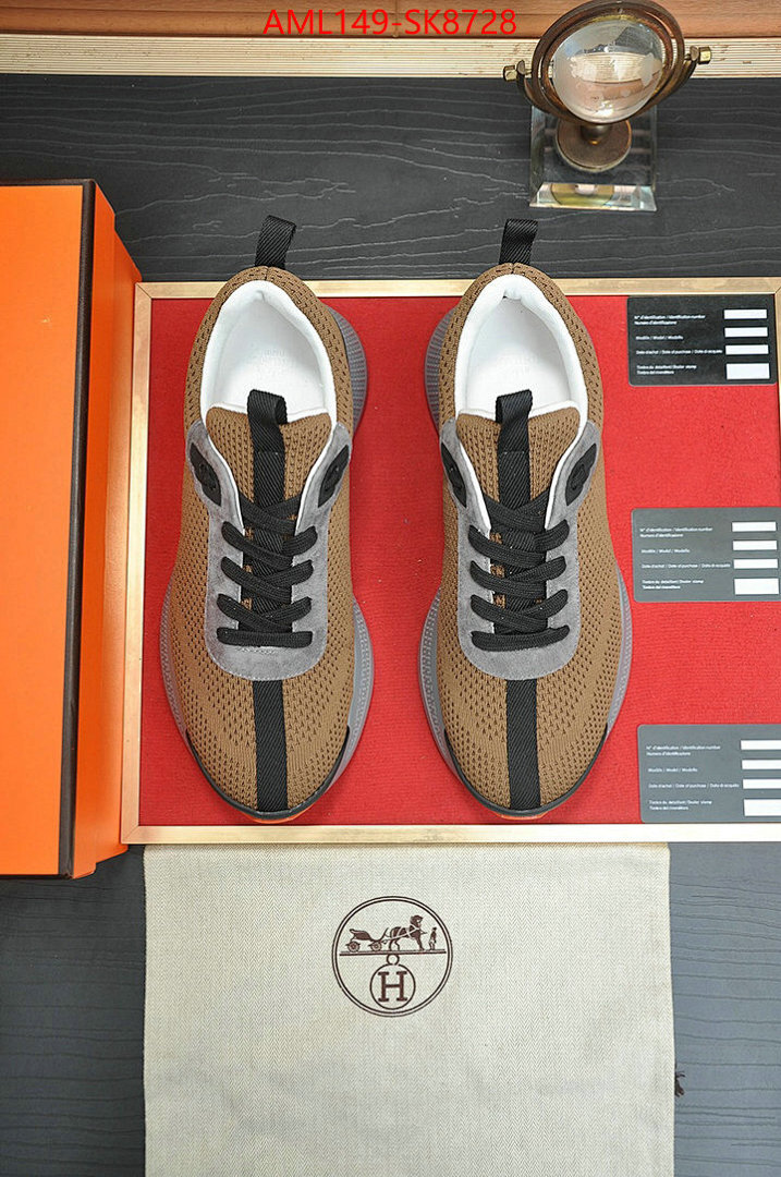 Men Shoes-Hermes ID: SK8728 $: 149USD