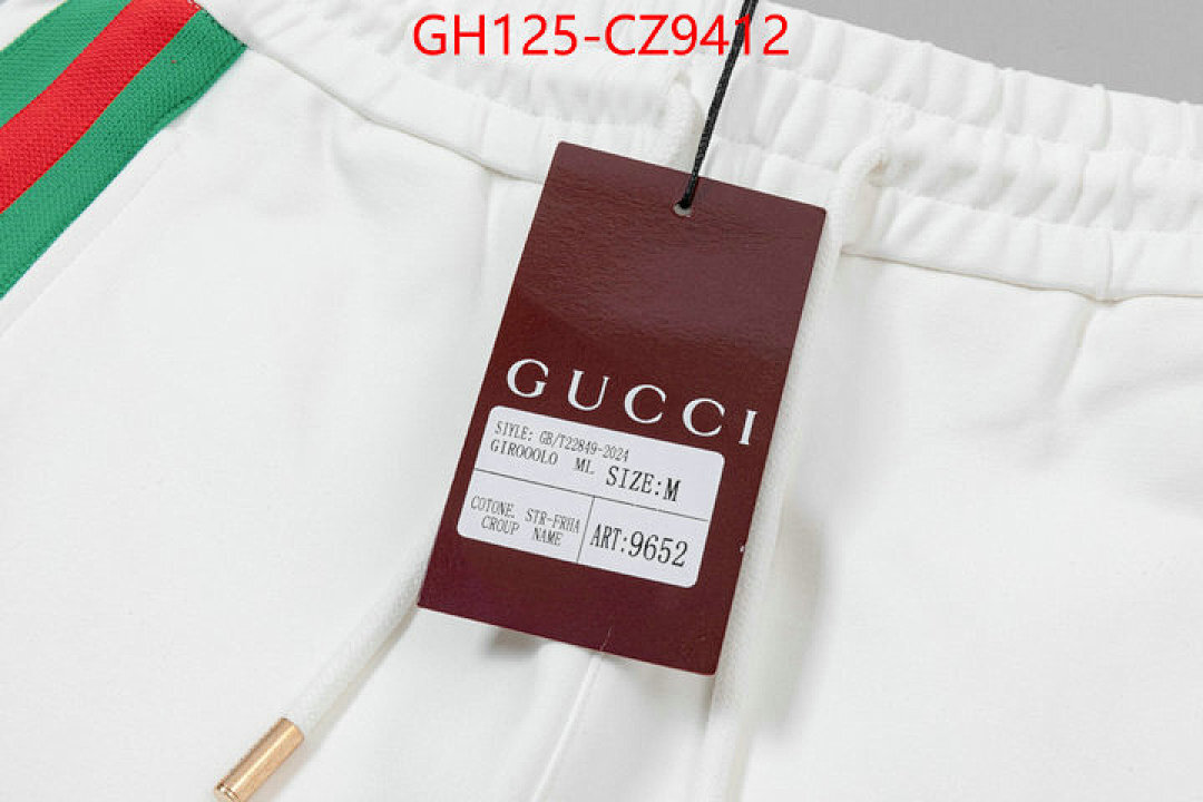 Clothing Set-Gucci ID: CZ9412 $: 125USD