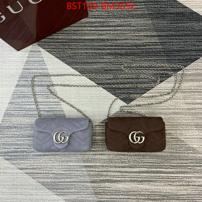 Gucci Bags(TOP)-Marmont ID: BM3692 $: 189USD,
