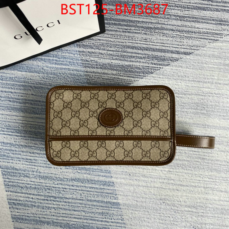 Gucci Bags(TOP)-Clutch- ID: BM3687 $: 125USD,