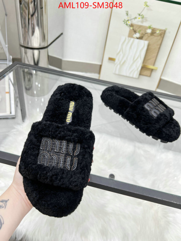 Women Shoes-Miu Miu high quality 1:1 replica ID: SM3048 $: 109USD