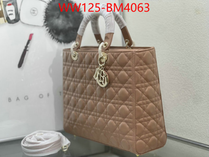 Dior Bags(4A)-Lady- ID: BM4063 $: 125USD,
