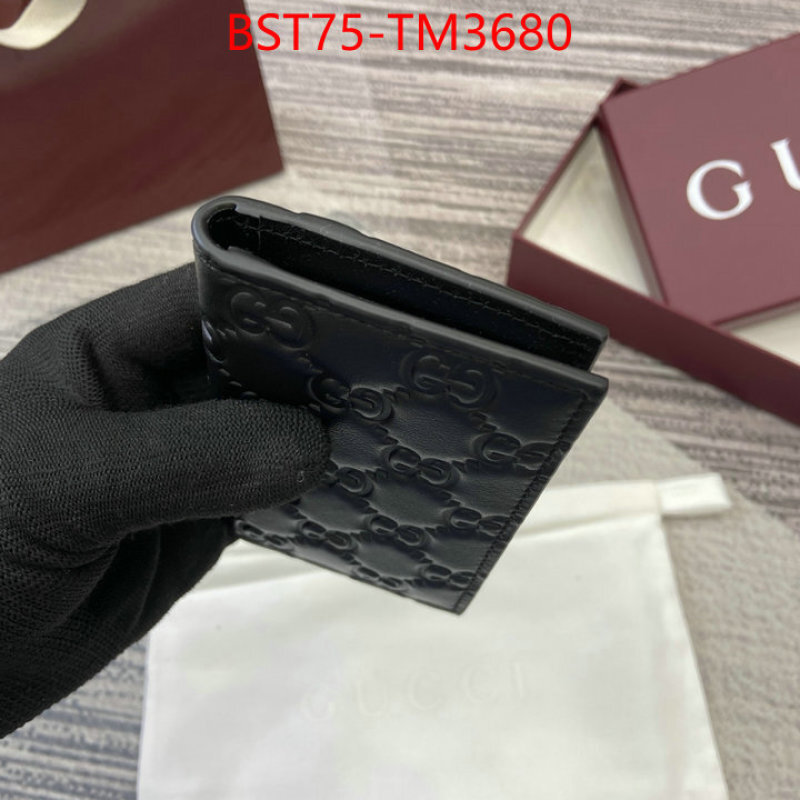 Gucci Bags(TOP)-Wallet- ID: TM3680 $: 75USD,