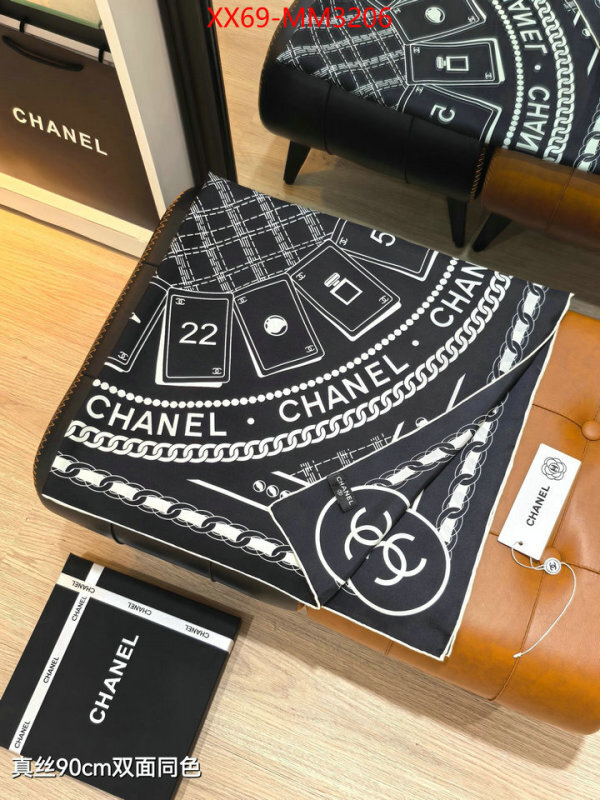 Scarf-Chanel aaaaa quality replica ID: MM3206 $: 69USD