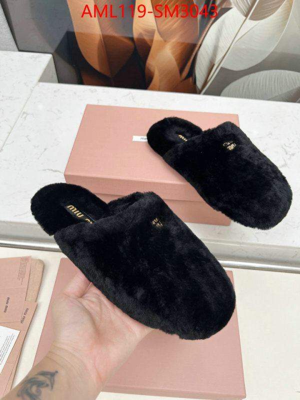 Women Shoes-Miu Miu what 1:1 replica ID: SM3043 $: 119USD