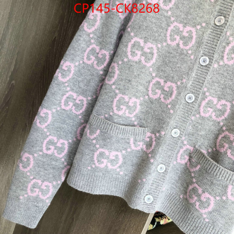 Clothing-Gucci sellers online ID: CK8268 $: 145USD