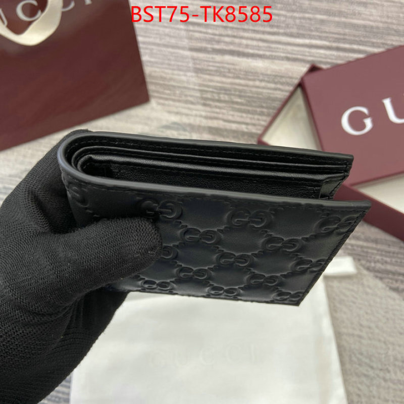 Gucci Bags(TOP)-Wallet- ID: TK8585 $: 75USD,