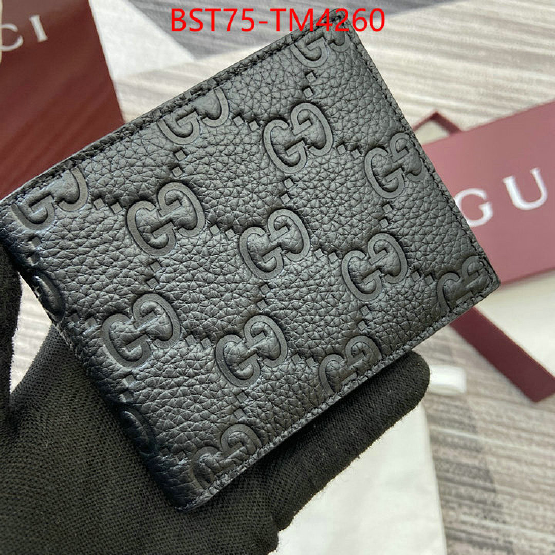 Gucci Bags(TOP)-Wallet- ID: TM4260 $: 75USD,
