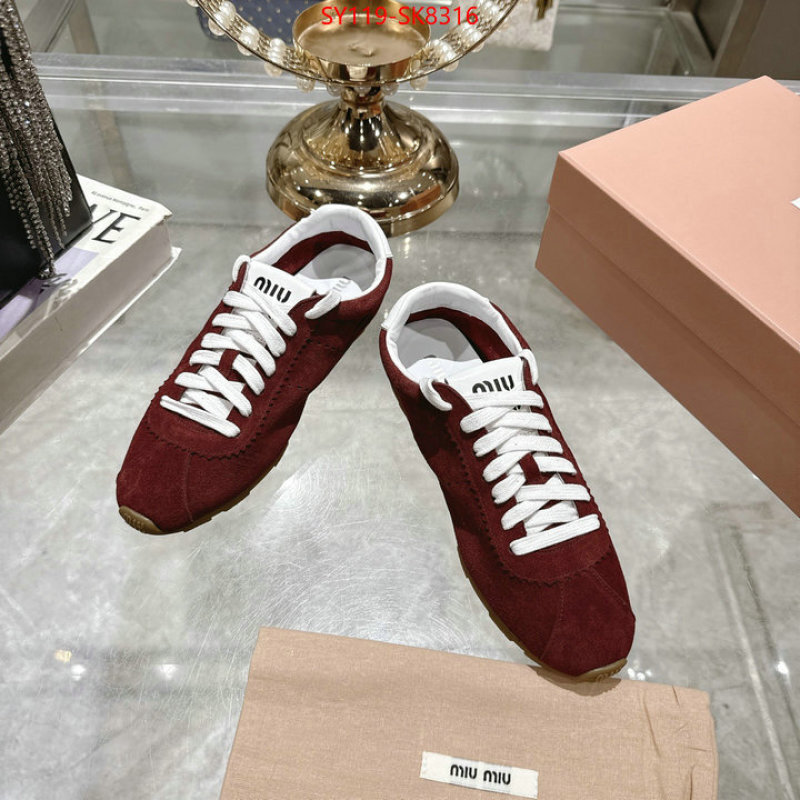 Women Shoes-Miu Miu buy first copy replica ID: SK8316 $: 119USD