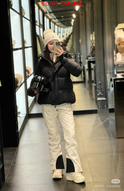 Down jacket Women-Moncler fake cheap best online ID: CM3464 $: 265USD