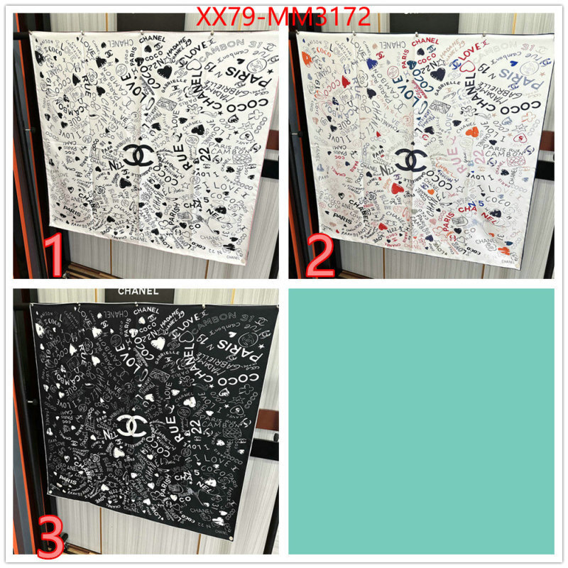 Scarf-Chanel buy high quality cheap hot replica ID: MM3172 $: 79USD
