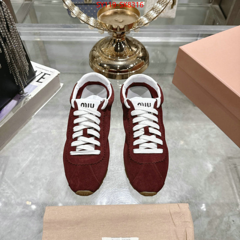 Women Shoes-Miu Miu buy first copy replica ID: SK8316 $: 119USD