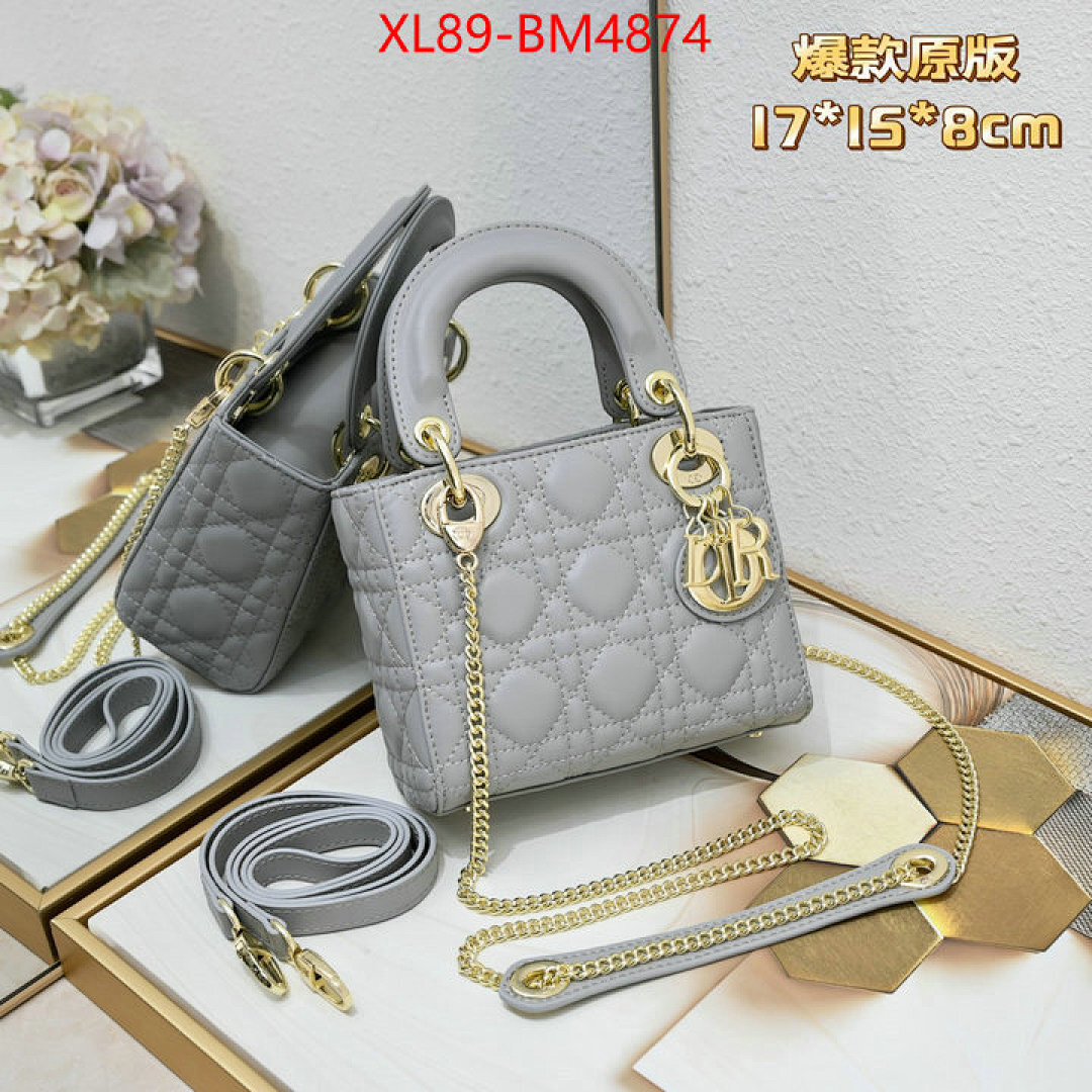 Dior Bags(4A)-Lady- ID: BM4874 $: 89USD,